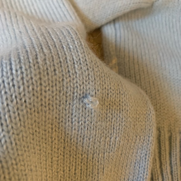 H&M Light Blue Cardigan Sweater Size Small - Picture 3 of 3